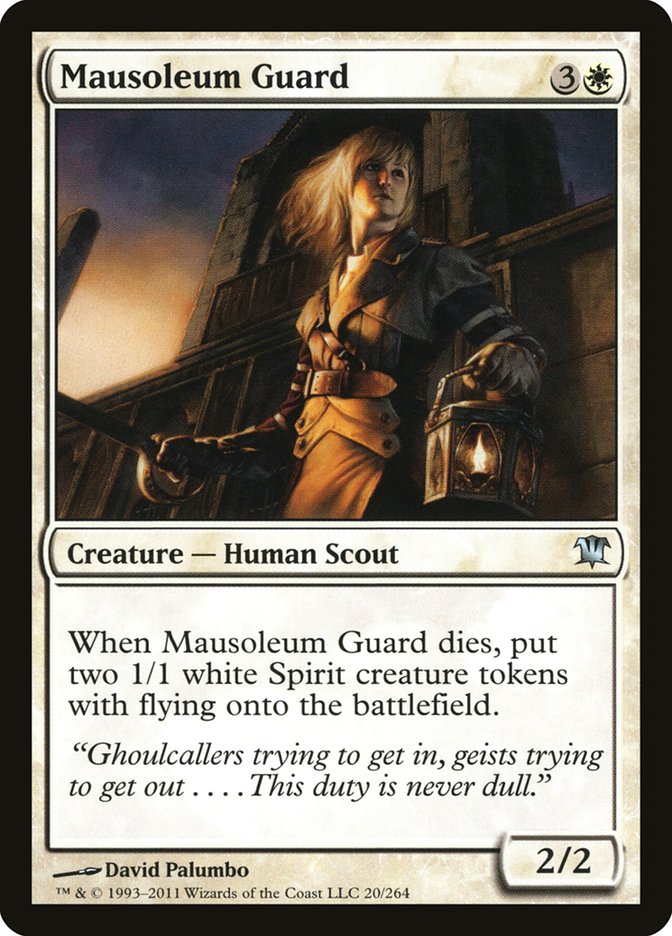 Mausoleum Guard [Innistrad] Foil