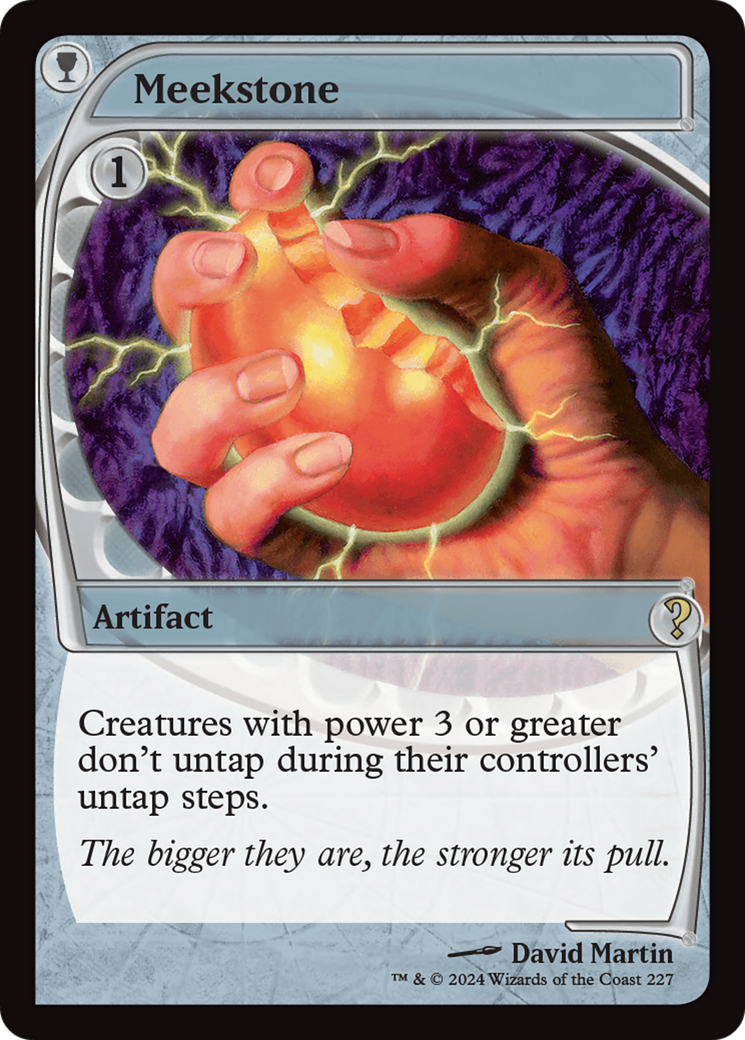 Meekstone (Future Sight) [Mystery Booster 2] Foil