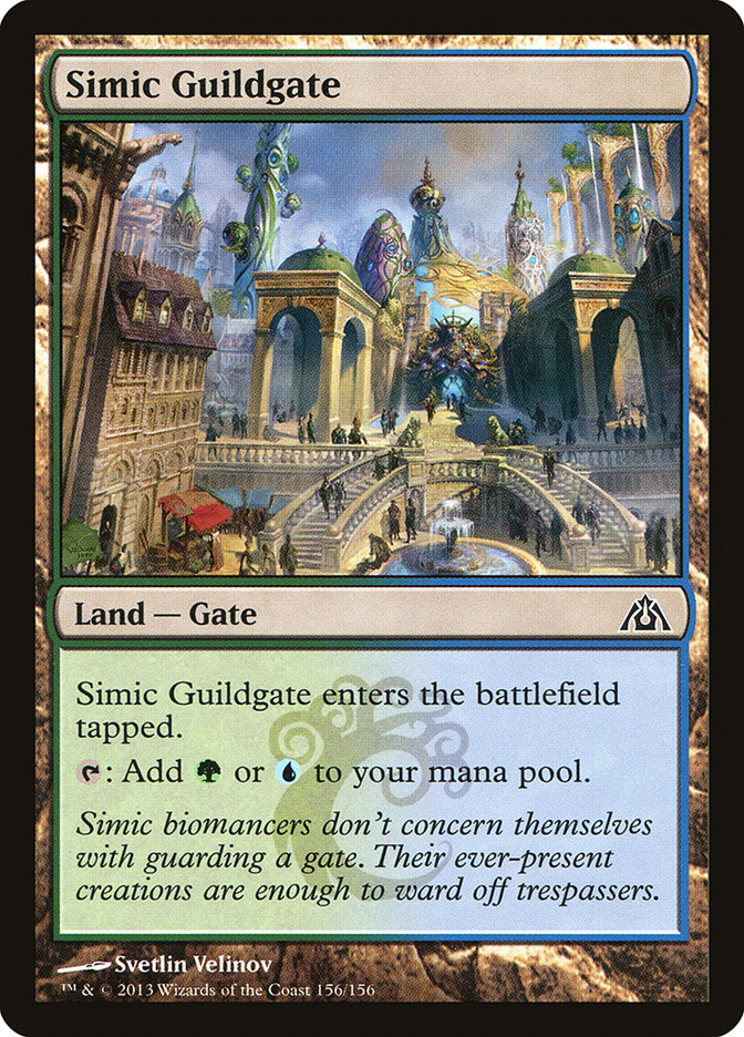 Simic Guildgate [Dragon's Maze] Foil