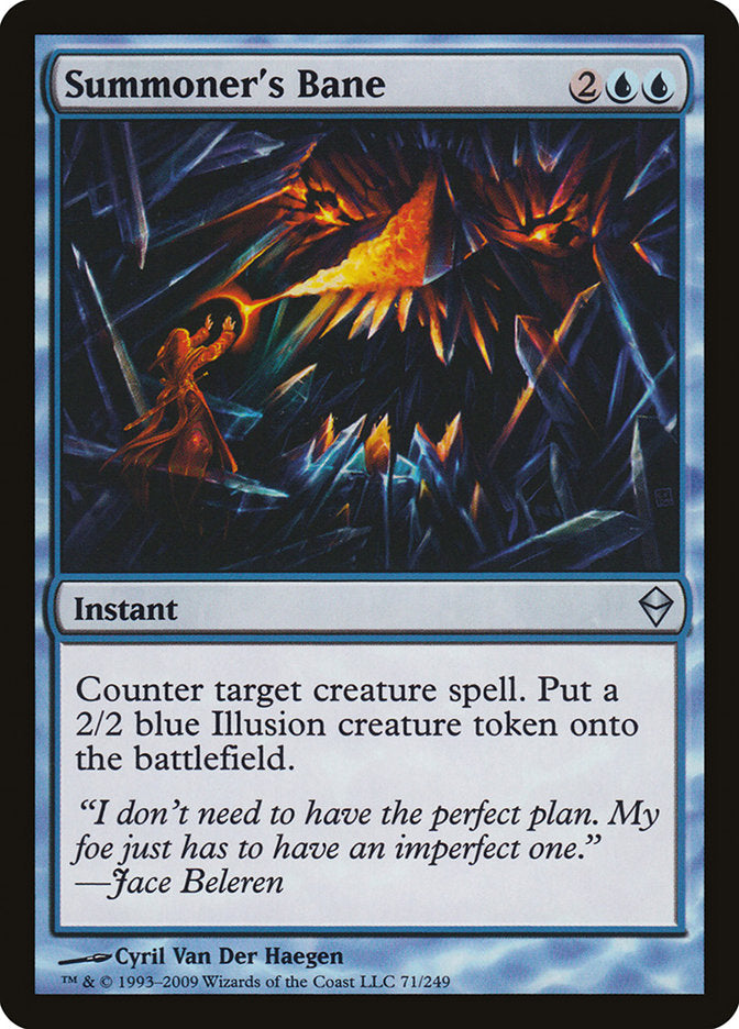 Summoner's Bane [Zendikar] Foil