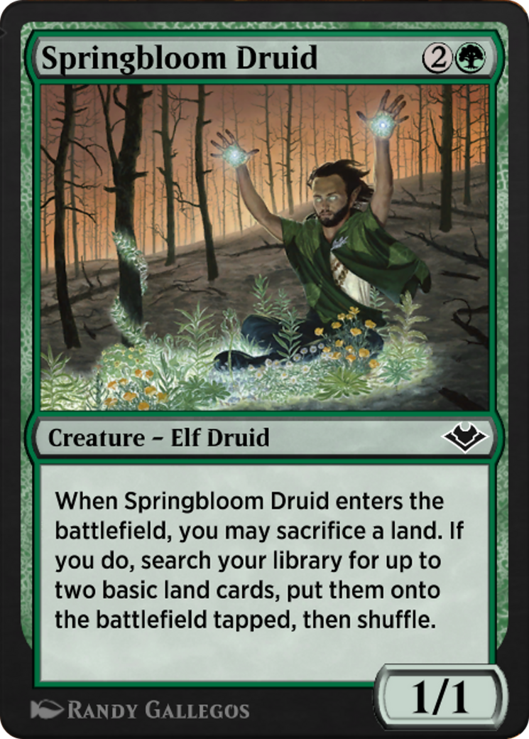 Springbloom Druid  [Jumpstart: Historic Horizons]