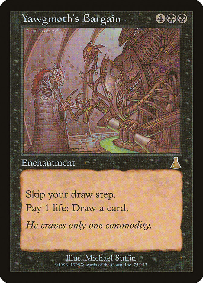 Yawgmoth's Bargain [Urza's Destiny] Foil