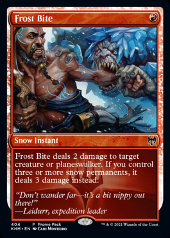 Frost Bite (Promo Pack) [Kaldheim Promos] Foil