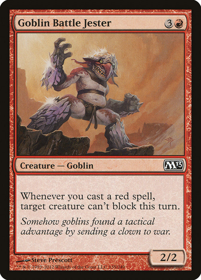 Goblin Battle Jester [Magic 2013] Foil
