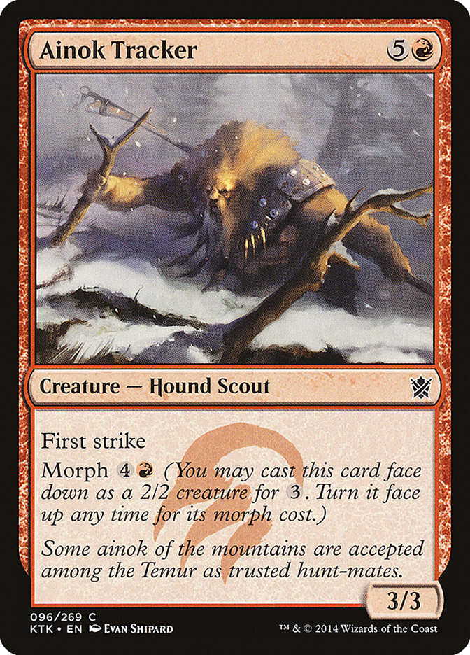 Ainok Tracker [Khans of Tarkir] Foil