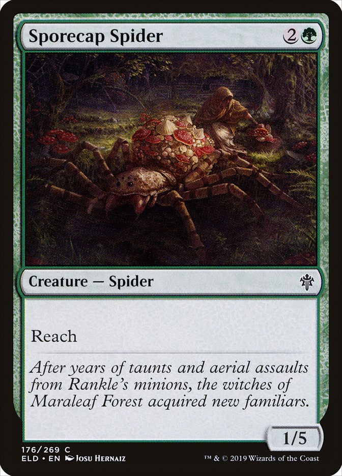 Sporecap Spider [Throne of Eldraine] Foil