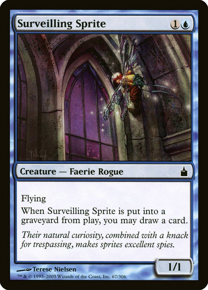 Surveilling Sprite [Ravnica: City of Guilds] Foil