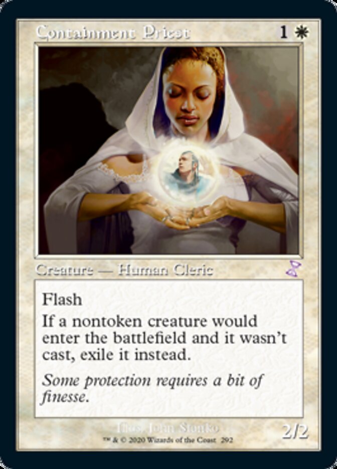 Containment Priest (Timeshifted) [Time Spiral Remastered] Foil