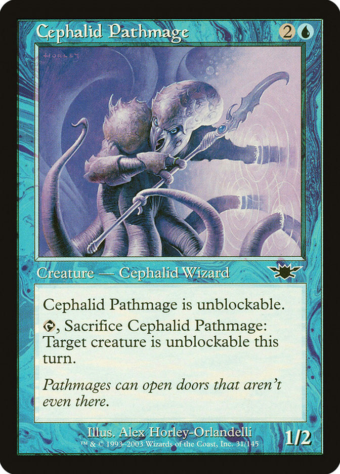 Cephalid Pathmage [Legions] Foil