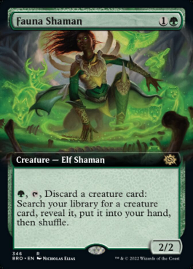 Fauna Shaman (Extended Art) [The Brothers' War] Foil