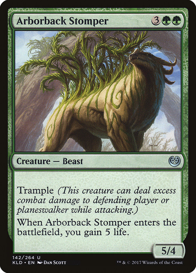 Arborback Stomper (Intro Pack) [Kaladesh Promos] Foil