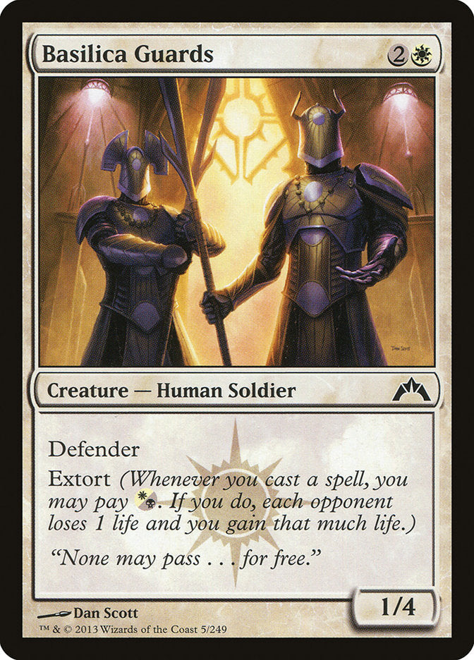 Basilica Guards [Gatecrash] Foil