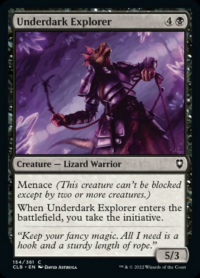 Underdark Explorer [Commander Legends: Battle for Baldur's Gate] Foil