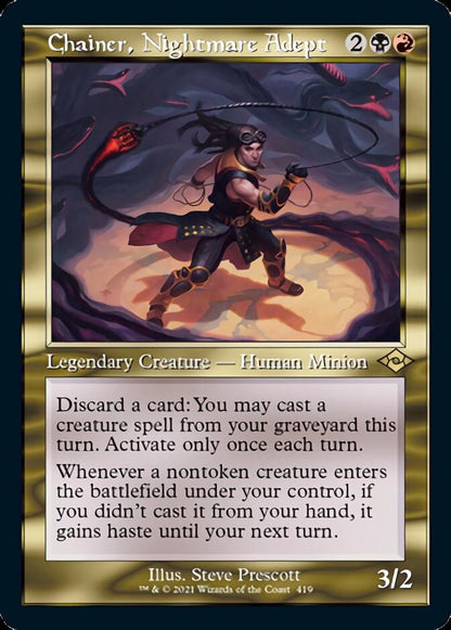 Chainer, Nightmare Adept (Retro) [Modern Horizons 2] Foil