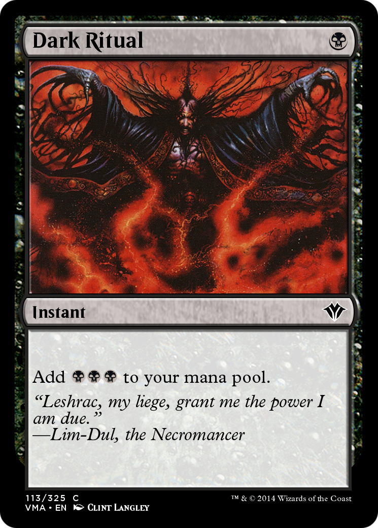 Dark Ritual  [Vintage Masters]