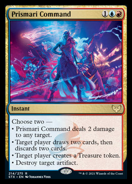 Prismari Command [Strixhaven: School of Mages] Foil