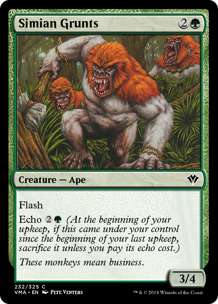 Simian Grunts  [Vintage Masters]