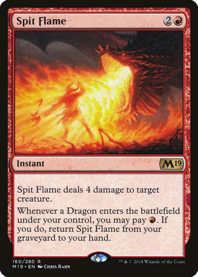 Spit Flame [Core Set 2019] Foil