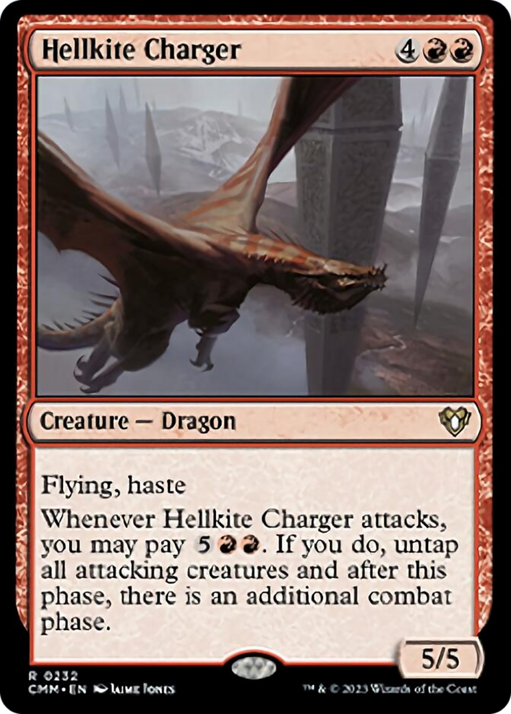 Hellkite Charger [Commander Masters] Foil