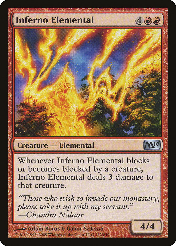 Inferno Elemental [Magic 2010] Foil