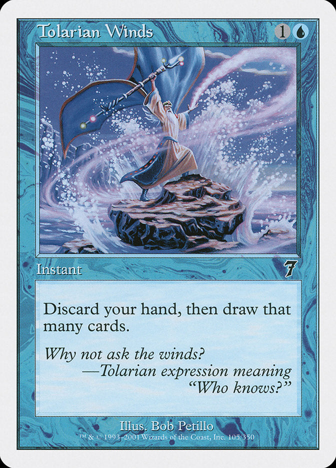 Tolarian Winds [Seventh Edition] Foil