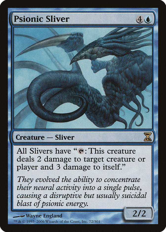 Psionic Sliver [Time Spiral] Foil