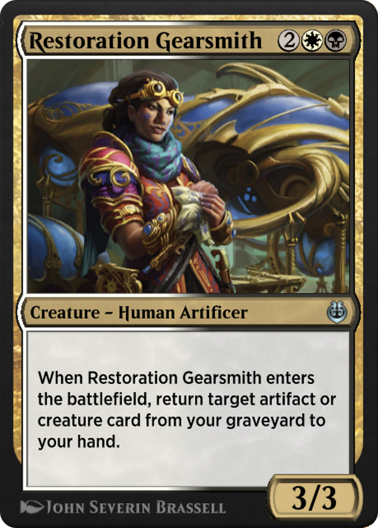 Restoration Gearsmith  [Kaladesh Remastered]