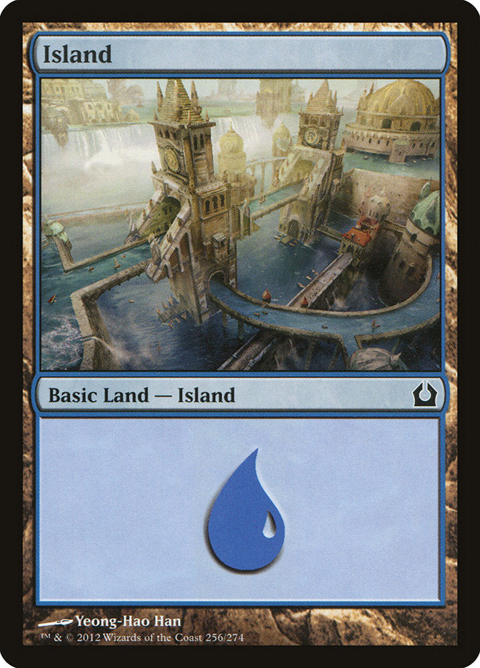 Island (256) [Return to Ravnica] Foil