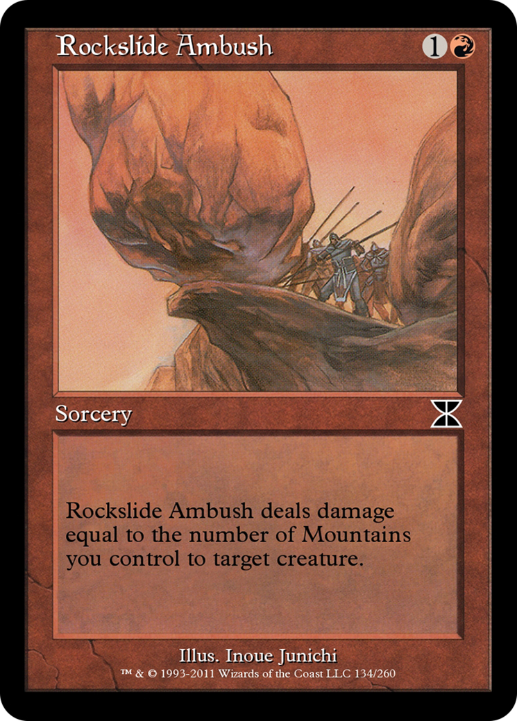 Rockslide Ambush  [Masters Edition IV] Foil