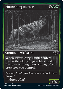 Flourishing Hunter [Innistrad: Double Feature] Foil