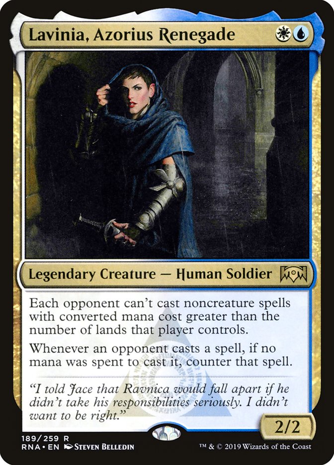Lavinia, Azorius Renegade [Ravnica Allegiance] Foil
