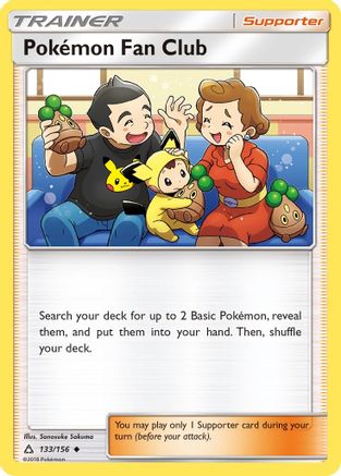 Pokemon Fan Club (133/156) [Sun & Moon: Ultra Prism] Reverse Holofoil