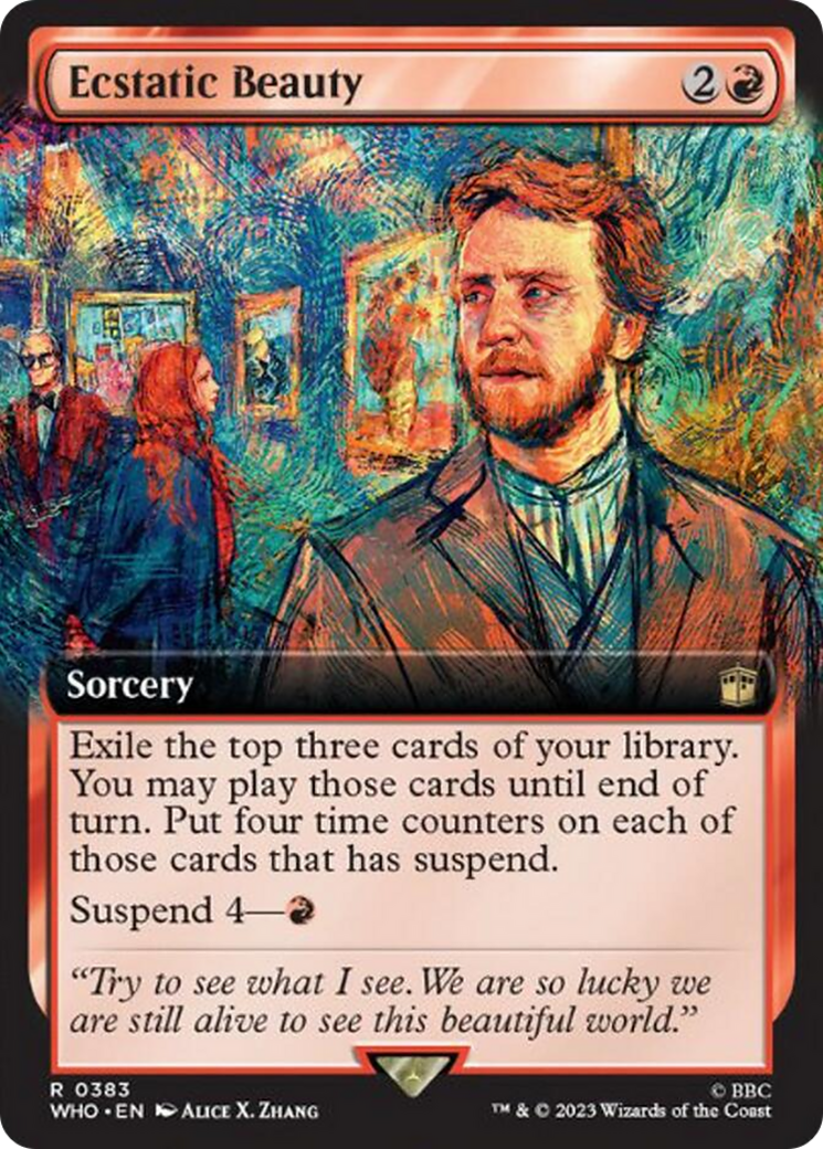 Ecstatic Beauty (Extended Art) [Doctor Who] Foil