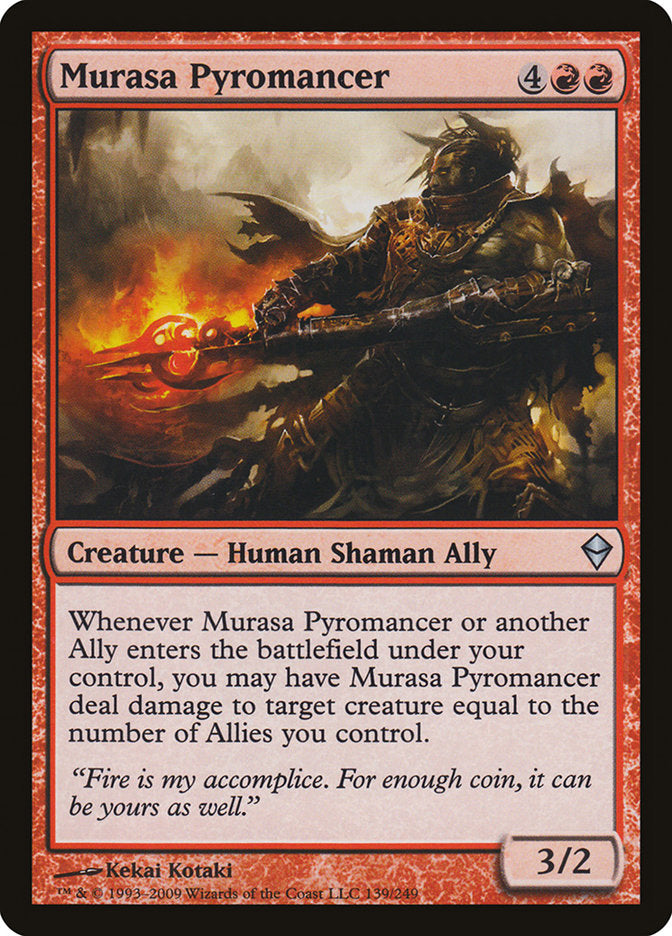 Murasa Pyromancer [Zendikar] Foil