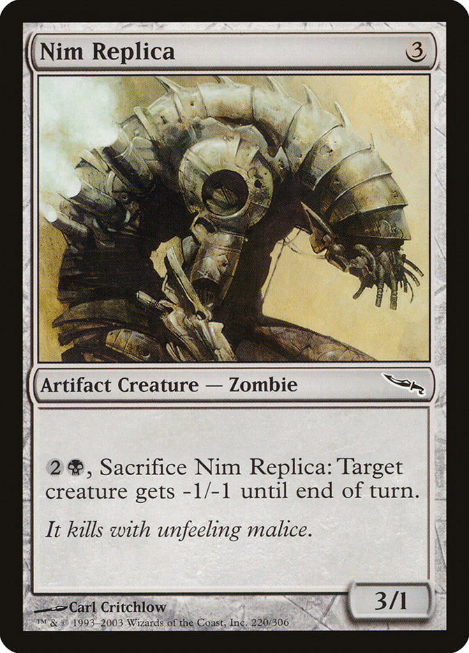 Nim Replica [Mirrodin] Foil