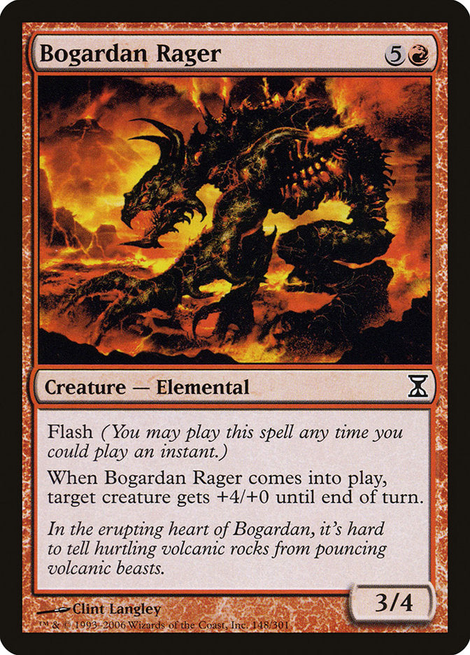 Bogardan Rager [Time Spiral] Foil