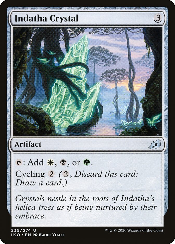 Indatha Crystal [Ikoria: Lair of Behemoths] Foil