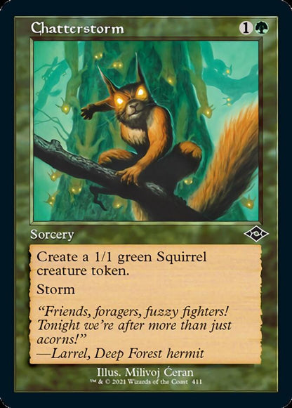 Chatterstorm (Retro) [Modern Horizons 2] Foil