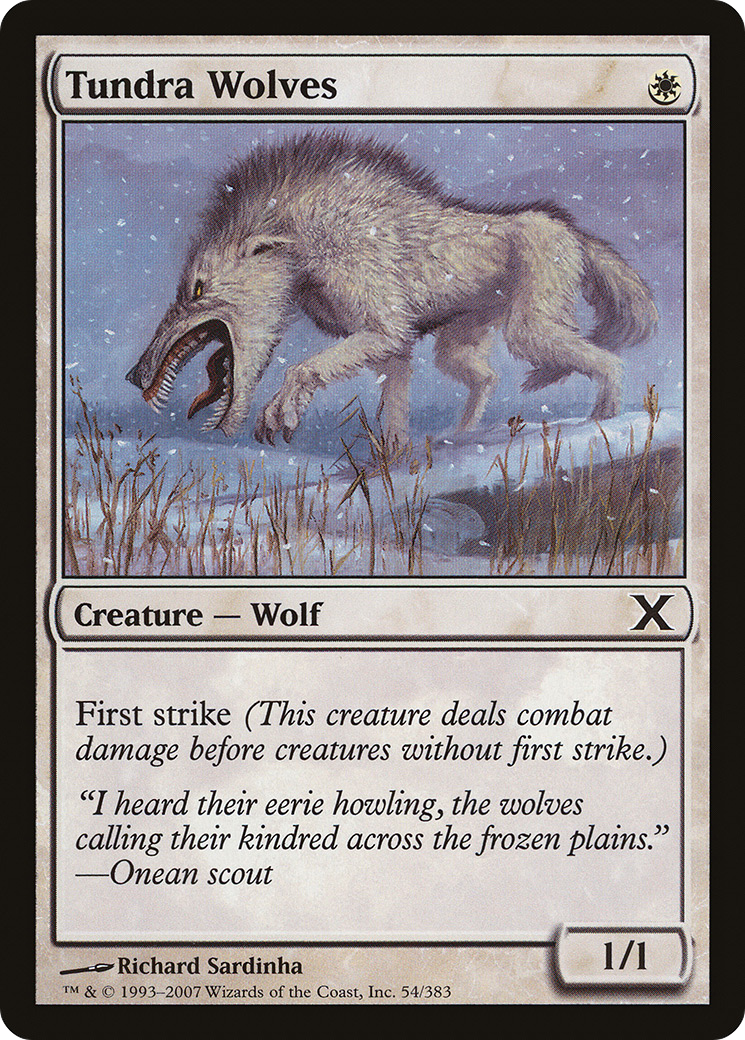 Tundra Wolves  [Tenth Edition]
