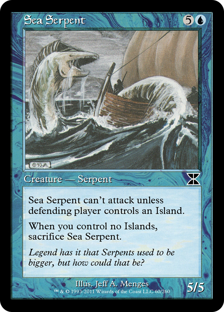 Sea Serpent  [Masters Edition IV] Foil
