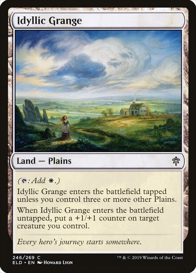 Idyllic Grange [Throne of Eldraine] Foil