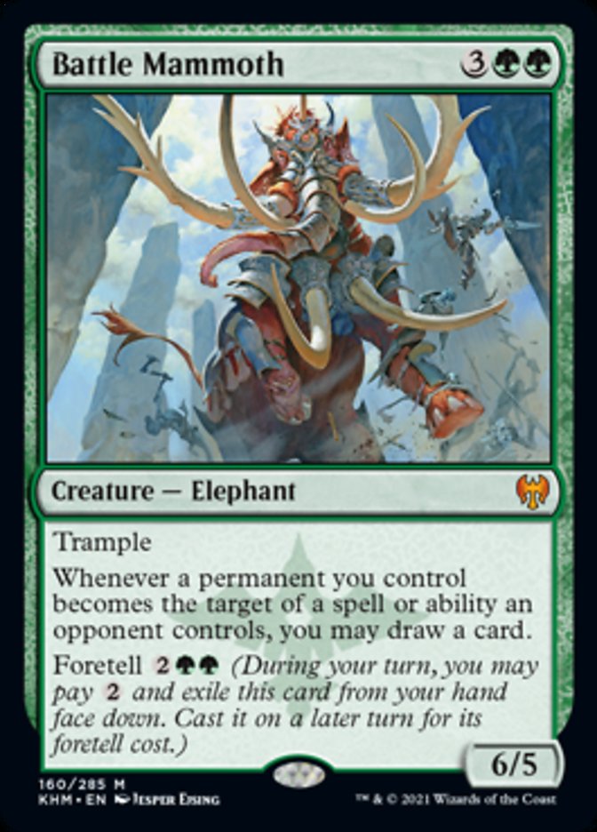 Battle Mammoth [Kaldheim] Foil
