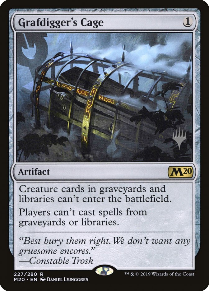 Grafdigger's Cage (Promo Pack) [Core Set 2020 Promos] Foil