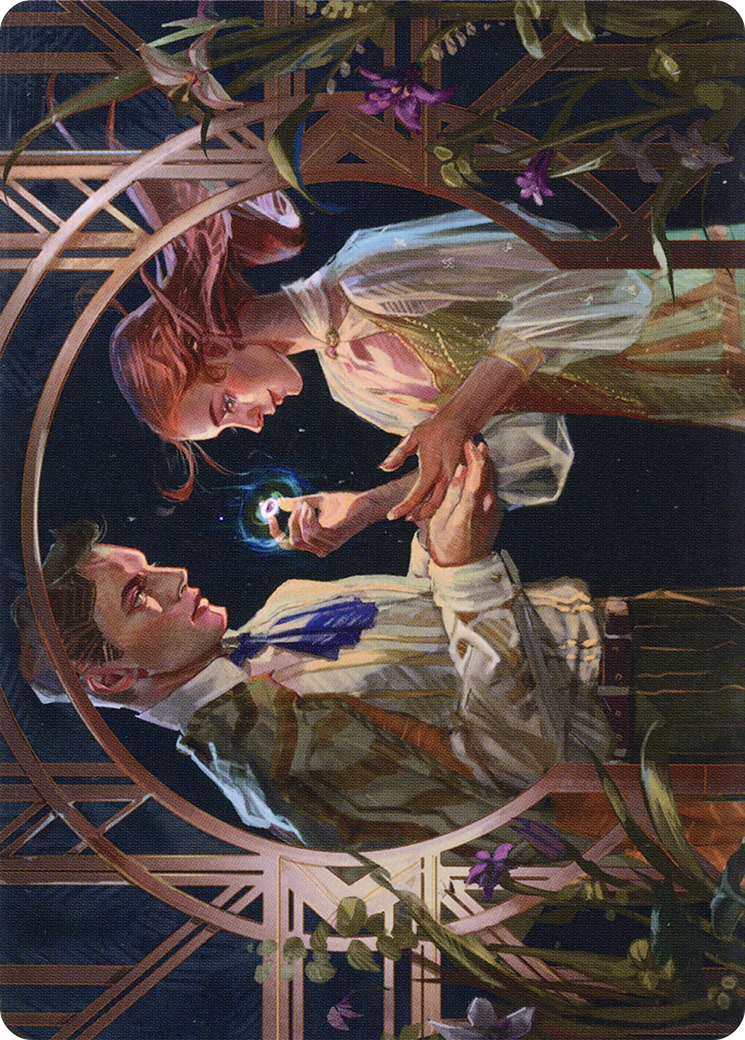 Prosperous Partnership // Prosperous Partnership  [New Capenna Art Series] (Borderless) Foil