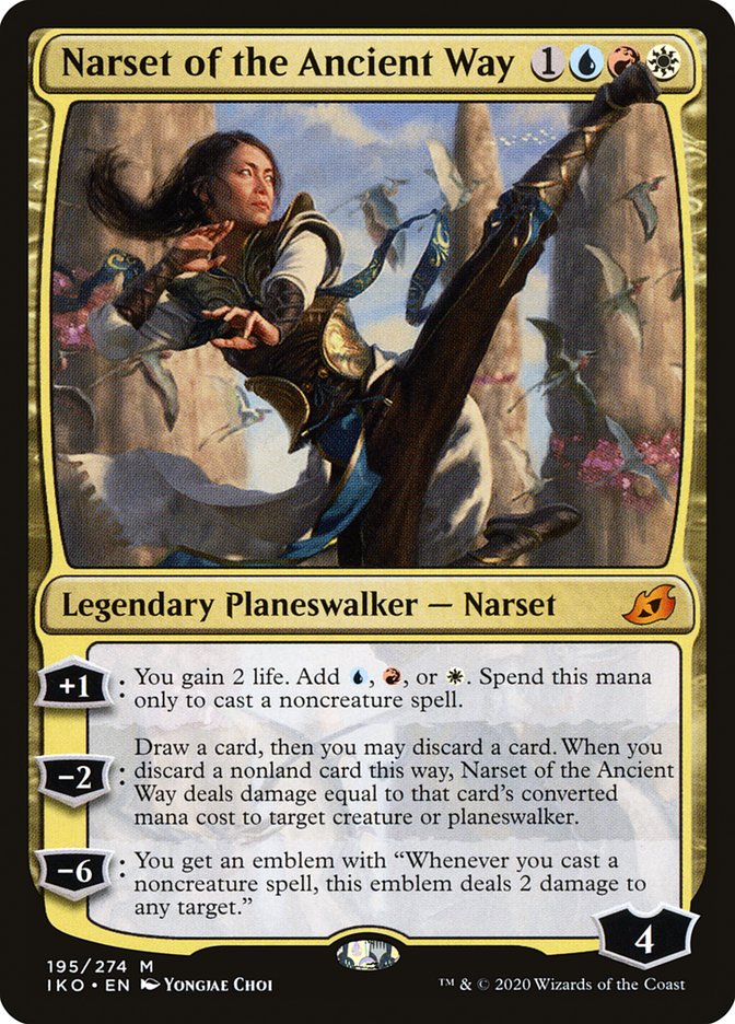 Narset of the Ancient Way [Ikoria: Lair of Behemoths] Foil