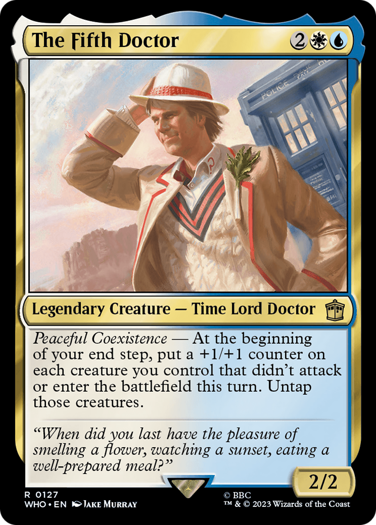 The Fifth Doctor [Doctor Who] Foil