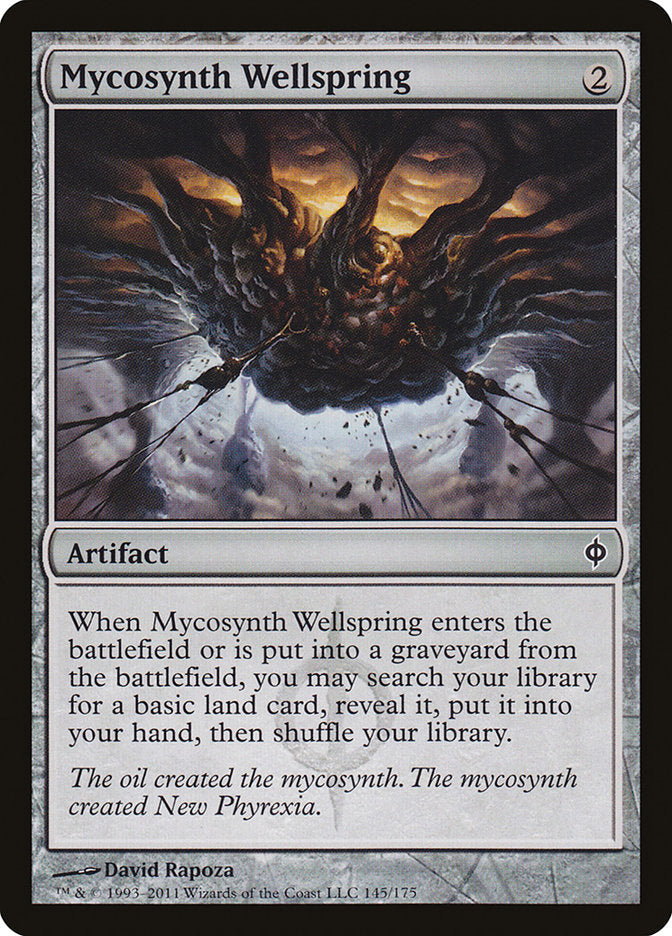 Mycosynth Wellspring [New Phyrexia] Foil
