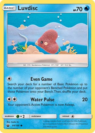 Luvdisc (44/168) [Sun & Moon: Celestial Storm] Reverse Holofoil