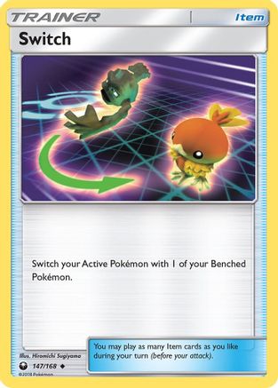 Switch (147/168) [Sun & Moon: Celestial Storm] Reverse Holofoil