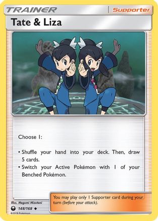 Tate & Liza (148/168) [Sun & Moon: Celestial Storm] Reverse Holofoil